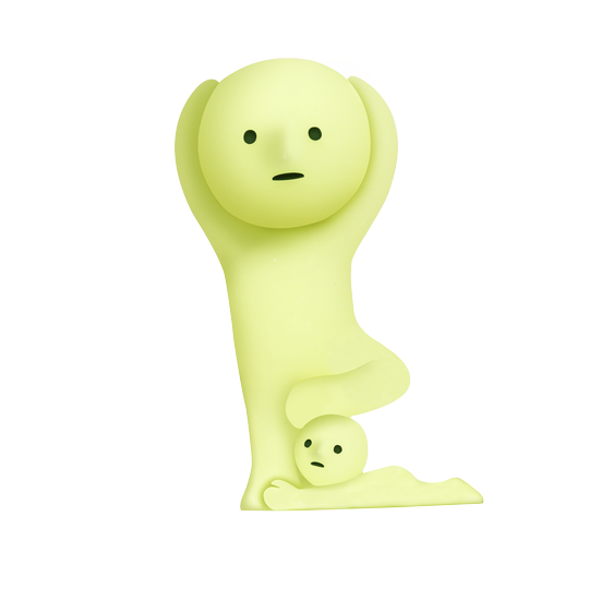 smiski yoga pair